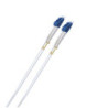 8ware 1m LC-LC OS2 Single Mode Dual-Core Fibre / Fiber Optic Cable UPC Duplex Armoured Low Smoke Zero Halogen (LSZH) Jacket W