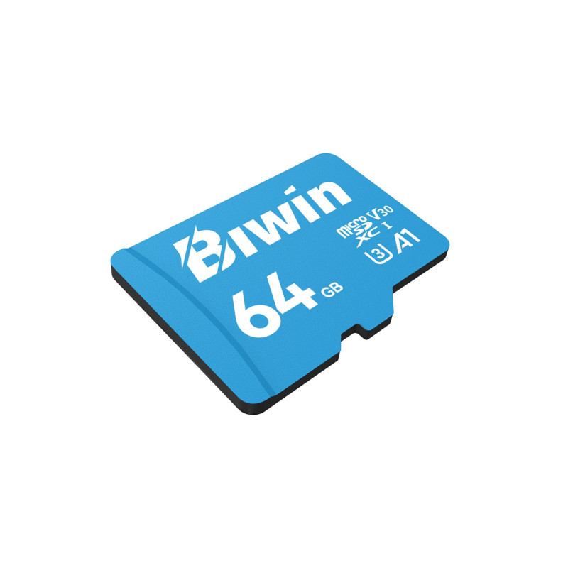 BIWIN MS100-64G microSD3.0 Read & Write Speed up to 100MB/s & 45MB/s  BMMS100064G-RGX