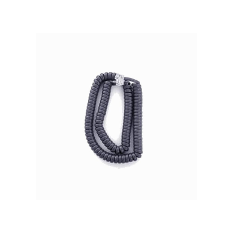Fanvil curly cord for XU series headset, curve，black