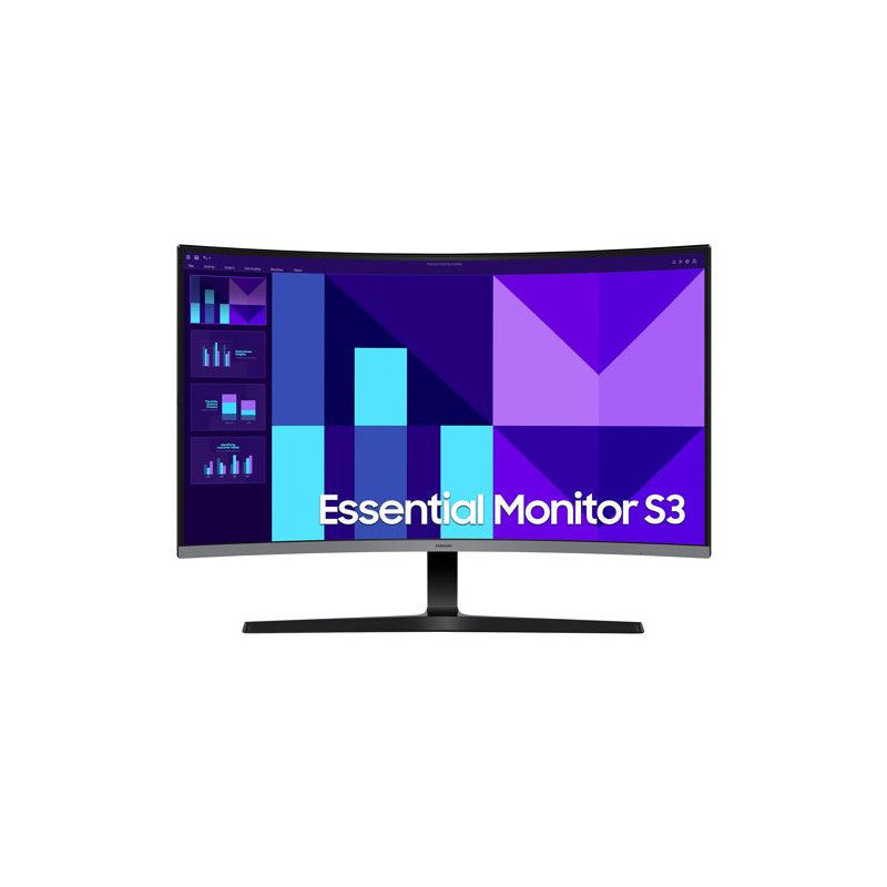 Samsung 32' S39GD FHD 100Hz Curved Monitor 1920x1080 4ms 16:9 1500R Tilt VESA VA HDMI D-Sub Headphone Flicker Free Eye Saver 