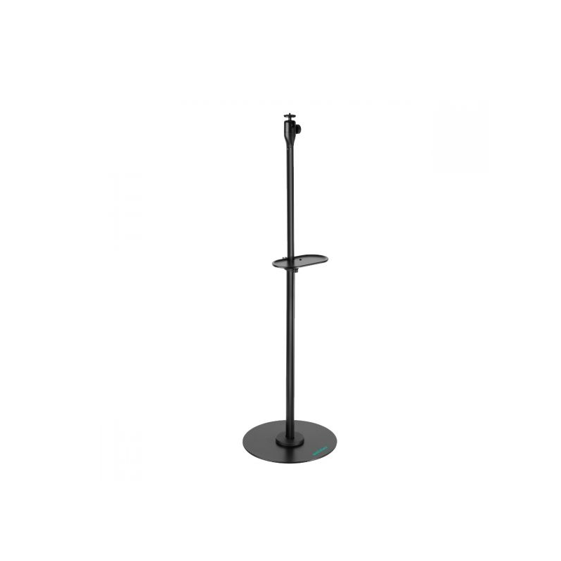 (LS) mbeat® activiva Universal Mini Projector Floor Stand offers 360° rotation, adjustable height, and universal compatibil