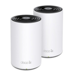 TP-Link Deco XE75 AXE5400 Tri-Band Mesh Wi-Fi 6E System (2-pack) 574 Mbps at 2.4 GHz   2402 Mbps at 5 GHz   2402 Mbps at 6 GH