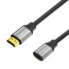 Simplecom CAF305 0.5M HDMI 2.1 Extension Cable Male to Female 48Gbps 8K@60Hz