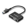 Simplecom DA326C USB 3.0 and USB-C to HDMI   VGA Video Card Adapter Full HD 1080p