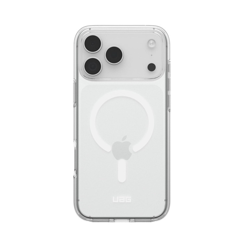 UAG Scout Clear MagSafe Apple iPhone 17 Pro Max/ iPhone 2026 (6.9') Rugged Case - Ice/White (114557114341), 10Ft. Drop Protec