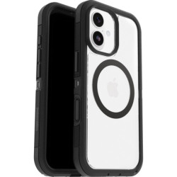 OtterBox Defender XT Pro MagSafe Apple iPhone 17 (6.3') Case Dark Side (Clear/Black) - (77-98480), DROP  7X Military Standard