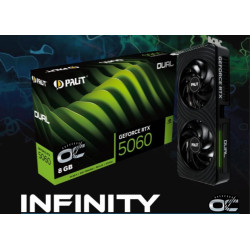 PALIT RTX5060 INFINITY 2 OC 8G GDDR7 128bit 28 Gbps 2280 MHz NE75060V19P1-GB2063L