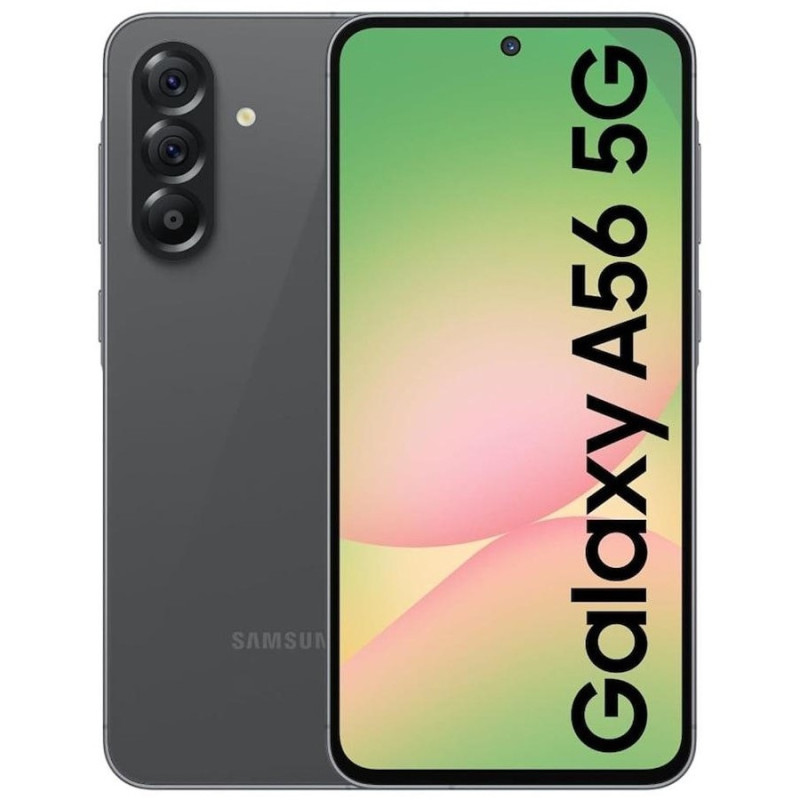 Samsung Galaxy A56 5G 128GB EE - Awesome Graphite *AU STOCK*, 6.7', Super AMOLED, 120Hz, 8GB/128GB, 50MP/12MP, Single  eSIM, 