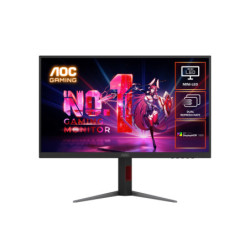 AOC 27' Mini-LED Gaming Monitor – 4K@160Hz / FHD@320Hz, 1ms GtG, 1152-zone Mini-LED, VESA mount, 1.07B colors, Delta E[2, H