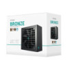 DeepCool PF600X 600W Gamer Storm 80  Bronze/ Cybenetics ATX Power Supply 120mm Fan, Japanese & Taiwanese Capacitors, DC to DC