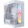 Corsair FRAME 4500X RS-R ARGB Panoramic Glass Mid-Tower PC Case White: 460mm GPU, 185mm CPU cooler, ARGB, USB 3.1, E-ATX supp