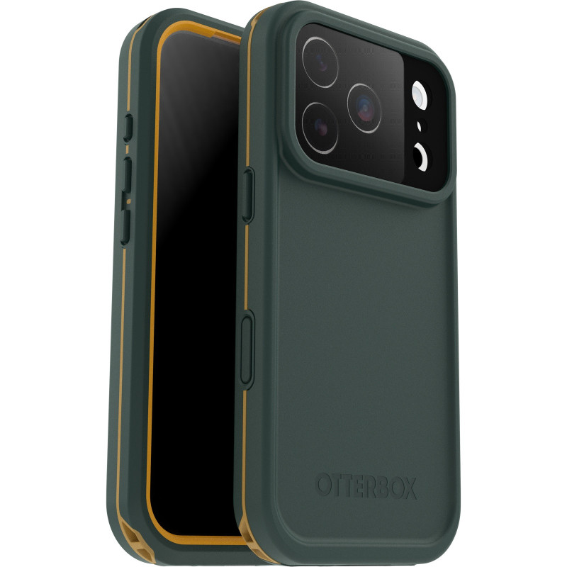 OtterBox Fre Magsafe Apple iPhone 17 Pro (6.3') Case Sagebrush (Green) - (77-99770), DROP  3X Military Standard, Camera Contr