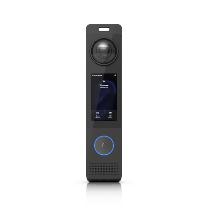 Ubiquiti G6 Pro Entry, An Intelligent Door Entry System, UniFi Protect, UniFi Access Integration, 12MP Cam, Two-Way Audio, 3'