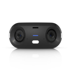 Ubiquiti G6 180, Black, Indoor/Outdoor Dual Sensor 16MP PoE  Camera, Multi-TOPS AI Engine , Panoramic 180° Coverage.