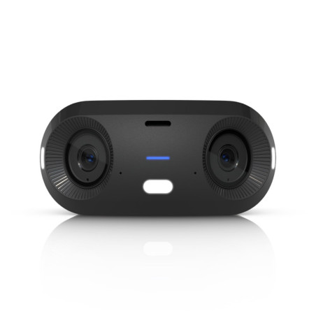 Ubiquiti G6 180, Black, Indoor/Outdoor Dual Sensor 16MP PoE  Camera, Multi-TOPS AI Engine , Panoramic 180° Coverage.