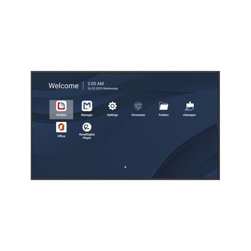 ViewSonic CDE6514-2C,65' 4K UHD,Quad-Core SoC with 4GB RAM,Fast Warm Boot,USB Playback with Signal Failover,500-nit Brightnes