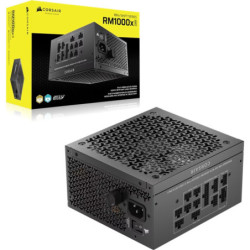 Corsair RM1000x SHIFT Fully Modular ATX Power Supply (AU), 1000W, ATX 3.1, Gold efficiency, FDB 140mm fan, fully modular, zer