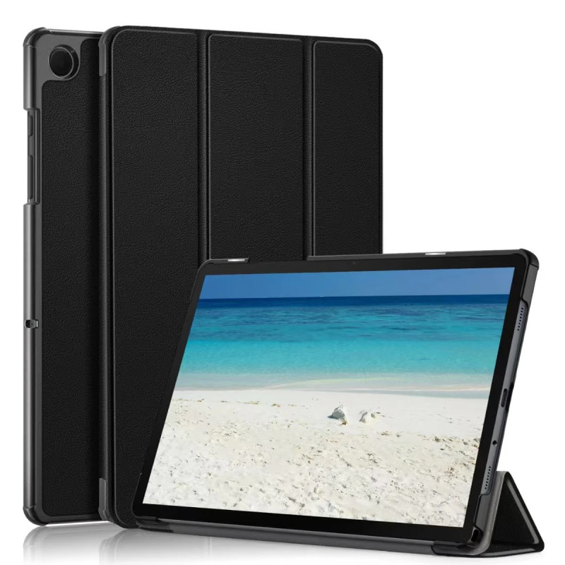 USP Samsung Galaxy Tab A11  / Tab A9  (11') Folio Case Black - Slim, PU Leather, Auto Sleep/Wake Function, Drop Protection, 5