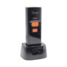 Oxhorn Mini Wireless 2.4G Bluetooth 5.0 2D Barcode Scanner Commercial Grade USB Plug&Play 5V 1A 12hr working Duration recharg