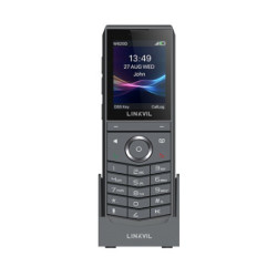 Fanvil Linkvil W620D Portable DECT Phone, built-in Bluetooth 5.0, rechargeable 3000mAh battery, up to 13 hours of talk time, 