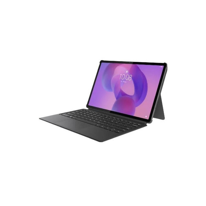 Lenovo Idea Tab Plus (12.1') Folio Keyboard - Luna Grey (ZG38C07532), Lightweight,Build-in holder, Ergonomic Typing Comfort, 