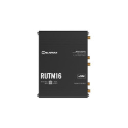 Teltonika RUTM16 CAT 6 LTE ROUTER, Global Operation with Telit Cat 6 Modem, Dual-band Wi-Fi 5, 5x Gigabit Ethernet Ports, PSU
