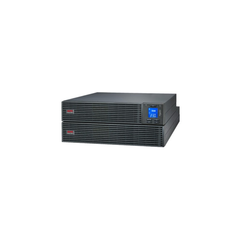 APC Easy UPS 3000VA/2700W Online UPS, 4U Rackmount, 230V/16A Input, 4x IEC C13 Outlets, Lead Acid Battery, W/ Battery Pack, W