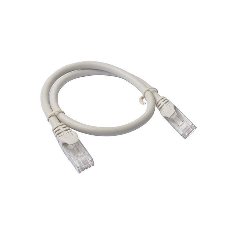 8Ware CAT6 Cable 0.25m - Grey Premium RJ45 Ethernet Network LAN UTP Patch Cord 26AWG CU Jacket