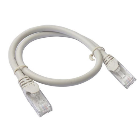 8Ware CAT6 Cable 0.25m - Grey Premium RJ45 Ethernet Network LAN UTP Patch Cord 26AWG CU Jacket