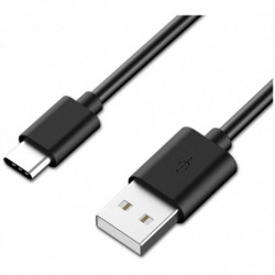 Astrotek 1m USB-C 2.0 Type-C Data Sync Charger Cable 480Mbps Strong Braided Heavy Duty Charging for Samsung Galaxy Note 8 S8 