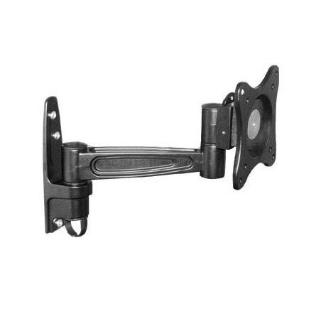 Brateck Single Monitor Wall Mount tilting & Swivel Wall Bracket Mount VESA 75mm/100mm For most 13''-27' LED, LCD flat panel T