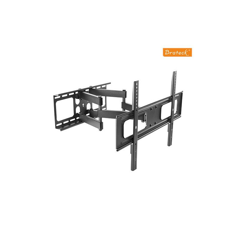 Brateck Economy Solid Full Motion TV Wall Mount for 37'-70' Up to 50kgLED, LCD Flat Panel TVs, Fit Curved TV, 510x660x430mm