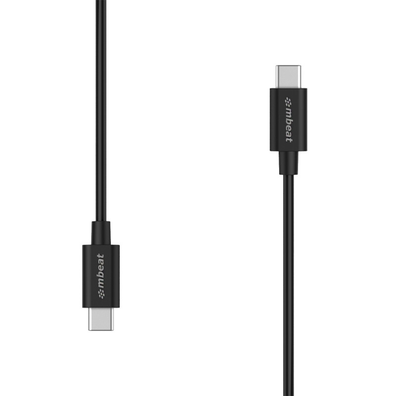 mbeat® Prime 2m USB-C to USB-C 2.0 Charge And Sync Cable High Quality/Fast Charge for Mobile Phone Device Samsung Galaxy Not