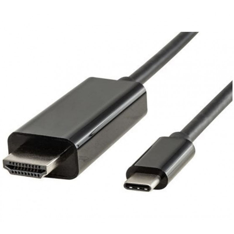 8ware 2m USB 3.1 Type C (USB-C) to HDMI Cable Male to Male for Monitor, TV, Projector Apple MacBook Chromebook Samsung Galaxy
