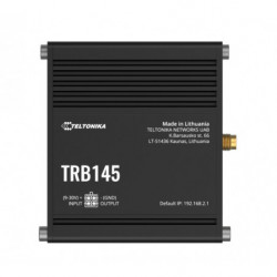 Teltonika TRB145 Industrial Rugged LTE RS485 Gateway, 4G/LTE (Cat 1), Equipped with RS485, Compatible with Industrial DNP3, P