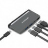 (LS) mbeat® Essential Pro  5-IN-1 USB- C Hub (4k HDMI Video, USB-C PD Pass Through Charging, USB 3.0 x 2, USB-C x 1) USB 3