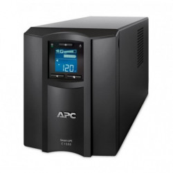 APC Smart-UPS C, Line Interactive, 1500VA, Tower, 230V, 8x IEC C13 outlets, SmartConnect port, AVR, Graphic LCD