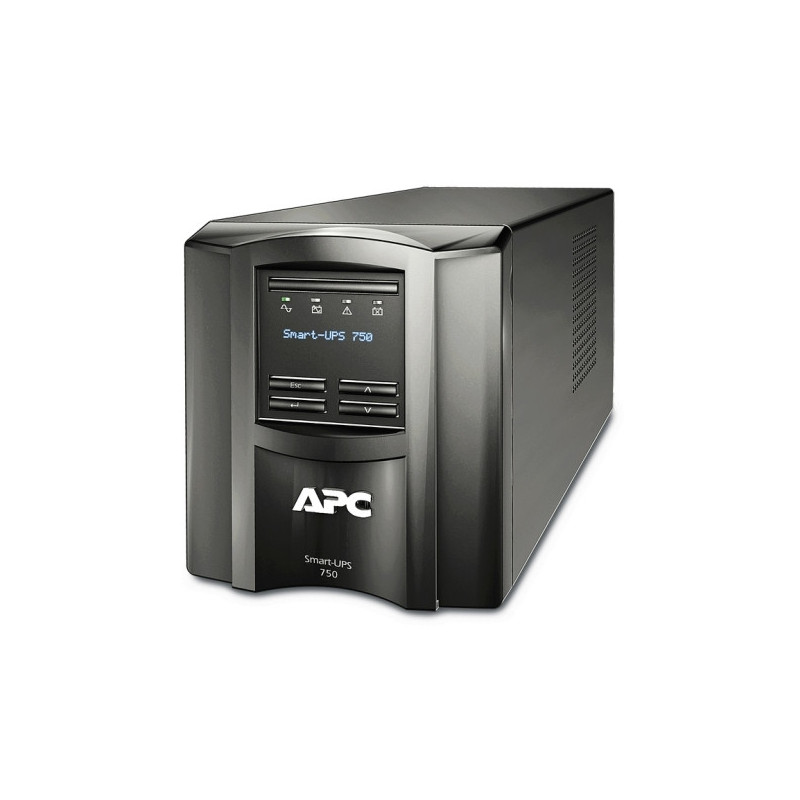 APC Smart-UPS 750VA/500W Line Interactive UPS, Tower, 230V/10A Input, 6x IEC C13 Outlets, Lead Acid Battery, SmartConnectLCD