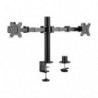 Brateck Dual Monitors Affordable Steel Articulating Monitor Arm Fit Most 17'-31' Monitors Up to 9kg per screen VESA 75x75/100