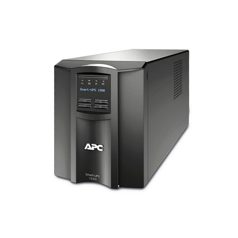 APC Smart-UPS 1500VA/1000W Line Interactive UPS, Tower, 230V/10A Input, 8x IEC C13 Outlets, Lead Acid Battery, SmartConnect P