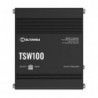 Teltonika TSW100 Industrial POE  Ethernet Switch, 4 x PoE  Ports, Power Up to 120W, 5 x Gigabit Ethernet with speeds up to 10
