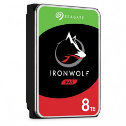 Seagate 8TB 3.5'  IronWolf, SATA3, NAS 24x7, 7200 RPM, 256MB Cache  HDD (ST8000VN004)