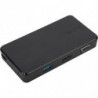 Targus USB 3.0 & USB-C Dual Travel Dock Connects 2 monitors, 1x HDMI 1x VGA, Supports Projectors and HDTVs, PCs, Macs, and An