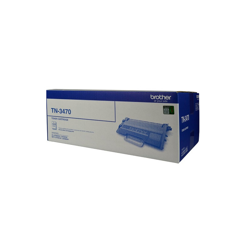 Brother TN-3470 Mono Laser Toner - High Yield upto 12000 Pages- L6200DW, L6400DW, L6700DW, L6900DW