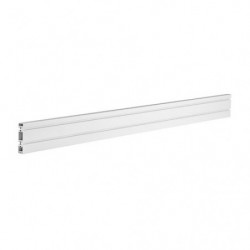Brateck Aluminum Slatwall Panel, Weight Capacity 40kg-Matte White, Must be installed with MABT-SW02-3 (desk) or MABT-SW02-4 (