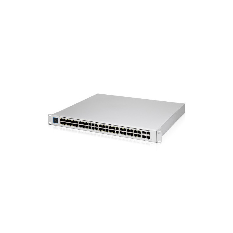 Ubiquiti UniFi 48-port Managed Gigabit Layer2 & Layer3 Switch, Auto-sensing 802.3at PoE  & 802.3bt PoE, SFP , Touch Display, 