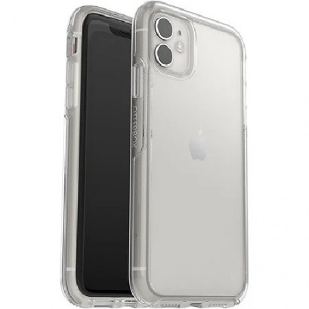 OtterBox Symmetry Clear Apple iPhone 11 Case Clear - (77-62474), DROP  3X Military Standard, Raised Edges, Ultra-Sleek, 7 Yea