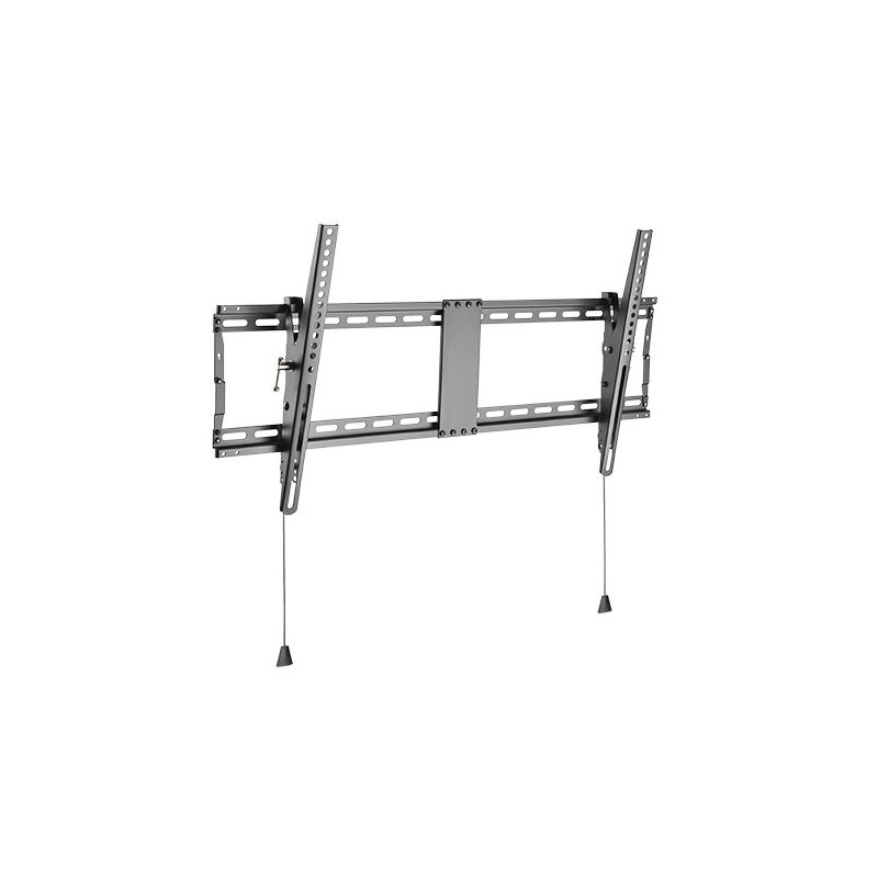 Brateck Heavy Duty Foldable Tilt TV Wall Mount For 43'-90' TVs, Weight Capacity: 70kg, 49x890x431mm, Matte Black (LS)