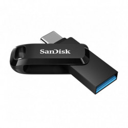 SanDisk 32GB Ultra Dual Drive Go 2-in-1 USB-C & USB-A Flash Drive Memory Stick 150MB/s USB3.1 Type-C Swivel for Android Smart