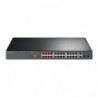 TP-Link TL-SL1226P 24-Port 10/100Mbps   2-Port Gigabit Unmanaged PoE  Switch , Up To 250W For all PoE Ports, Up To 30W Each P